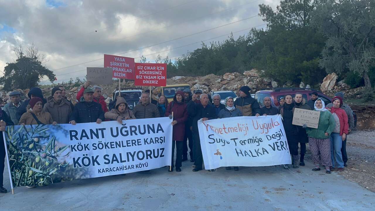 Milas’ta Köyler Ayakta: ‘Ölürsek Toprağımızda Ölürüz’ 3